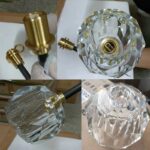 Nordic LED Crystal Chandelier Lighting American Vintage Bedroom Living Room Dining Room Lustre Art Hanging Lamp Indoor Decor - Image 5