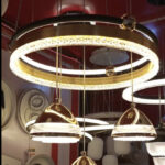 LED Lamp Dining Room Living Ring Dimmable Bedroom Kitchen Interior Linea Ceiling Round Modern Led Ring Chandelier Pendant Light