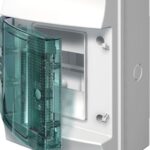 Consumer units Mistral65 transparent door 4M 1SL1200A00