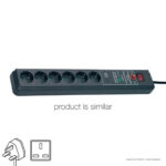 Extension Socket British Standard, 3 m Secure-Tec 19500 A Brennenstuhl Brand