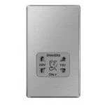 BG Nexus FP Shaver Socket-B/Steel (FBS20)