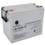 Fire and Security System Backup Power Supply GEL Battery  GEL 12V80Ah-Lemax