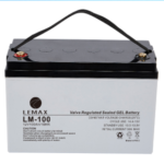 Deep Cycle Battery Electricity Storage 12V 100AH Lemax