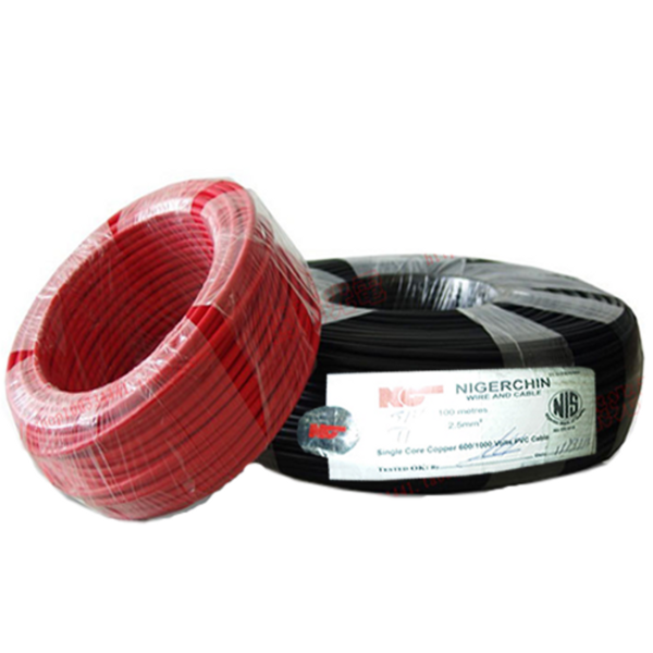 NIGERCHINE SINGLE CORE COPPER WIRE 6MM