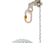 Detachable Galvanized Steel Fall Arrester on Twisted Rope Anchorage Line PN 2007/PN 2007(AP) KARAM
