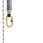 Non-Detachable Steel Fall Arrester on Kernmantle Rope Anchorage Line  KARAM