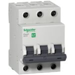 Easy9 miniature circuit breaker- 3P ? 6 A ? C curve ? 6000 A ? 400 V EZ9F56306