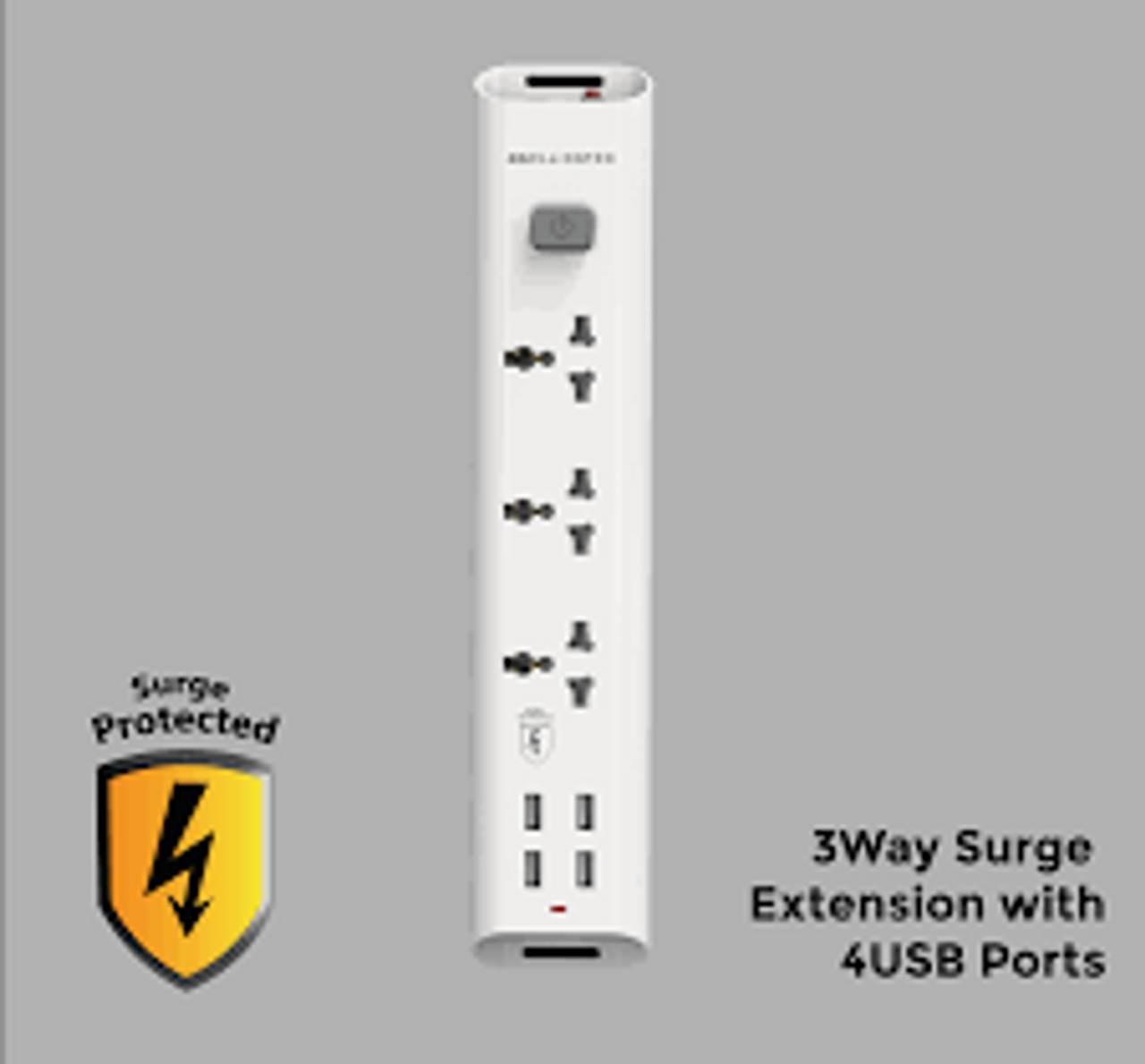 Surge-Protector_Extension_Socket_3_Way_With_4_USB_Ports_Ellington__75601.1643716666.png Surge-Protector Extension Socket 3 Way With 4 USB Ports Ellington - Image 1