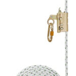 Guided Type Fall Arrester System on Flexible Anchorage Line KARAM