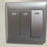 CHINT 10AX 250V 3 Gang 1 Way Switch (Big Rocker)