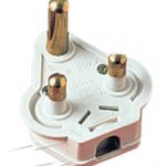 BG Nexus 15Amp Round Pin Plug Sleeved