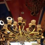 Modern Nordic LED Crystal Chandeliers For Dining Room Kitchen Living Room Bedroom Ceiling Pendant Lamp Stepless Dimming 3 colors