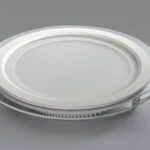LED Round Glass Down/Panel Light (Daylight) 12W CCT 6000K
