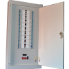 Powertec 12 Way 100A Three Phase(TPN) Distribution Board C/W MCB - Image 2