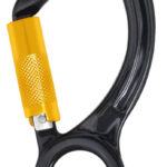 Aluminium Bulb Type Quarter Turn Locking Karabiner KARAM