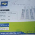 Spectra LED Louver Fitting 4 x 10W