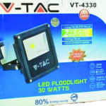 V-TAC LED Flood Light 30Watt Warm White
