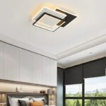 modern geometric LED ceiling light
